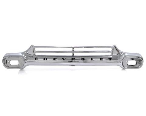 AMD Grille Assembly, Chrome, 58-59 Chevy Pickup Truck Suburban X150-4058-C