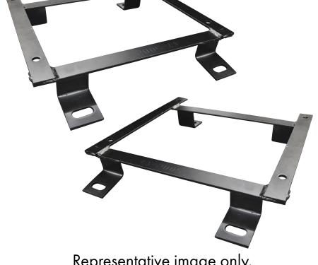 TMI Low Profile Bench Conversion to Bucket Seat Brackets, 1959-1960 Chevrolet Impala 2 Door Hardtop,  47-5240