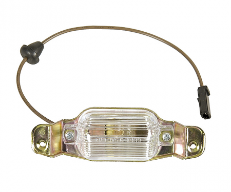 Camaro, License Lamp Assembly, Reproduction, 1967-1969