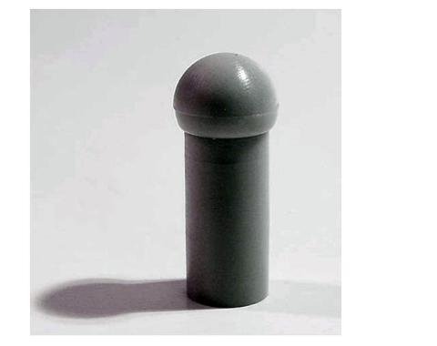 Metro Moulded Parts 1962-1972 Chevrolet / Pontiac / Cadillac / Buick / Oldsmobile Sun Visor Rod Rubber Grommet. 3/4" Long. Gray. Each RP 303-C