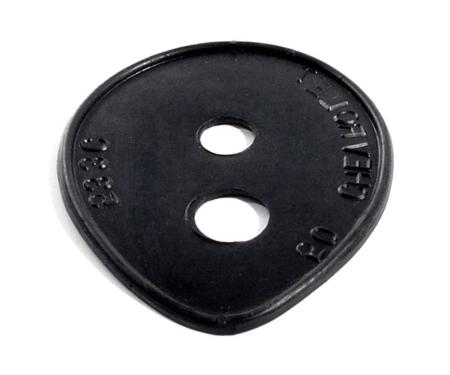 Metro Moulded Parts 1950 Chevrolet License Light Pad. 2-3/4" Wide X 3-1/2" Long. Each MP 533-C