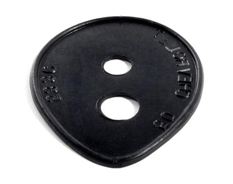 Metro Moulded Parts 1950 Chevrolet License Light Pad. 2-3/4" Wide X 3-1/2" Long. Each MP 533-C