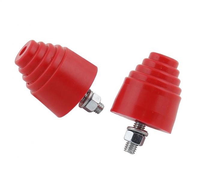 Lakewood Traction Bar Snubbers, Red Polyurethane, Small 20730