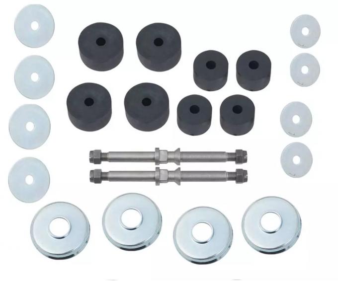 Chevy Engine Front Mounting Kit, 6-Cylinder & V8, 1955-1957