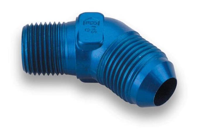 Earl's 45 Degree Elbow Male an -6 to 1/2" NPT 982368ERL