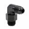 Earl's 90 Degree -6 an Male to 5/8"-18 Inverted Flare Male Swivel AT949096ERL