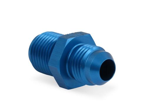 Earls 991502ERL Blue Anodized Aluminum Fuel Fitting Adapter Earls 991502ERL Blue Anodized Aluminum Fuel Fitting Adapter