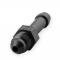 Earl's Straight 1/4" Hose to -3 an Male AT984503ERL