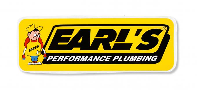 Earl's Plumbing Decal 36-280