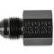 Earl's -6 an Male to 16mm X 1.50 Female, Black AT9894DBJERL