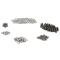 AMD Front Fender and Inner Fender Hardware Kit, 144pcs, Stainless, 47-55 Chevy GMC Truck X203-4047-1S