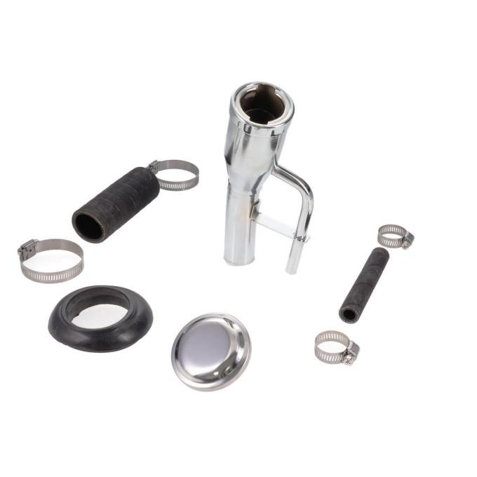 AMD Filler Neck Kit, Chrome Neck, 55-59 Chevy GMC Truck X891-4055-CS