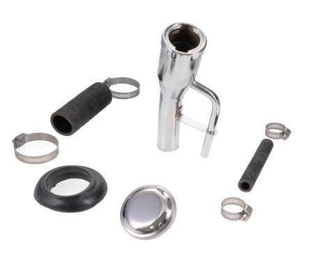 AMD Filler Neck Kit, Chrome Neck, 55-59 Chevy GMC Truck X891-4055-CS