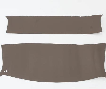 Montco Inc / Repops Interior Headliner Kit, Brown, 2pc, 54-55 Chevy GMC Pickup Truck R-CT174