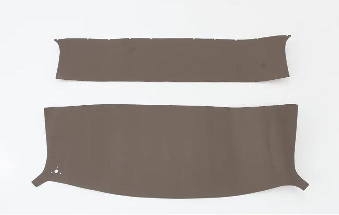 Montco Inc / Repops Interior Headliner Kit, Brown, 2pc, 54-55 Chevy GMC Pickup Truck R-CT174