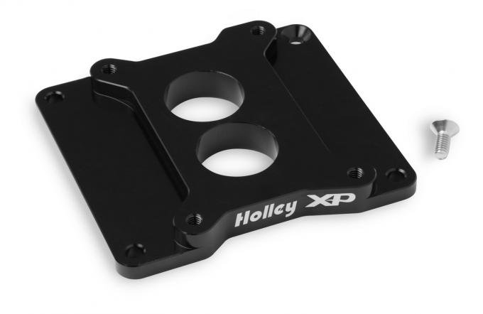 Holley Carburetor Adapter Plate, Black Anodized Billet 17-90