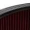 Holley 4500 Drop Base Air Cleaner Chrome w/6" Red Washable Gauze Filter 120-4560