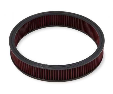 Holley 16" X 3" Red Washable Gauze Filter 220-30
