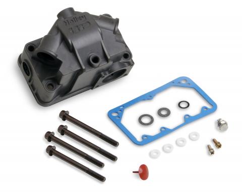 Holley Ultra XP Aluminum Fuel Bowl Kit, Hard Core Gray 134-78HB