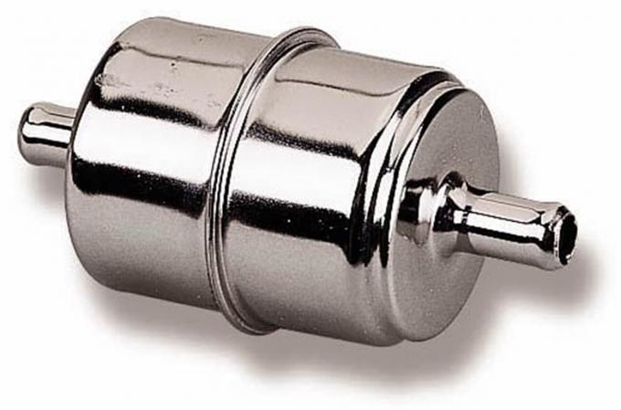 Holley Chrome Fuel Filter 162-524