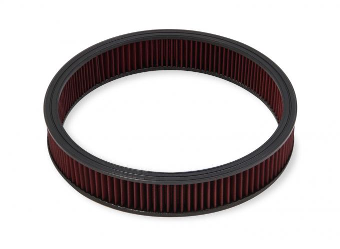 Holley 16" X 3" Red Washable Gauze Filter 220-30