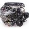 Holley Premium Mid-Mount Complete Accessory System for GM Gen v LT5 Dry Sump Engines-Black Finish 20-230BK