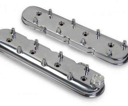 Holley LS Valve Covers, Polished 241-90