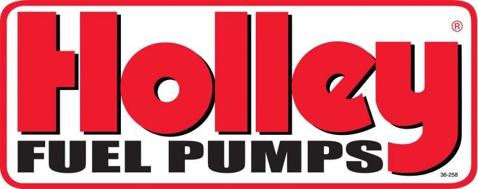 Holley Fuel Pumps Decal 36-258