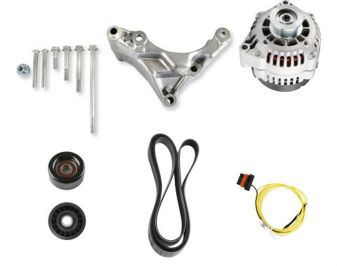 Holley Ford 7.3L Godzilla Alternator and Bracket Kit 20-380