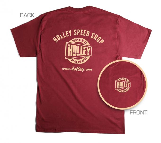 Holley Speed Shop T-Shirt 10024-MDHOL