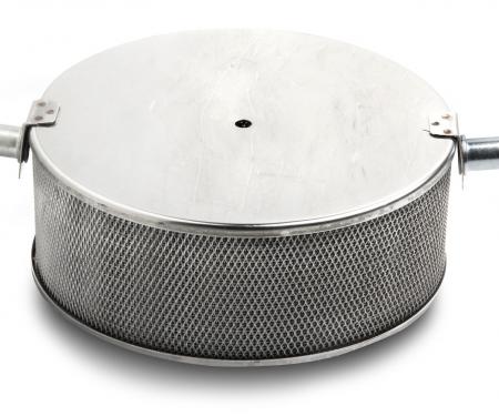 Holley Stainless Steel Marine Flame Arrestor, 600-800 Recommended CFM 720-1