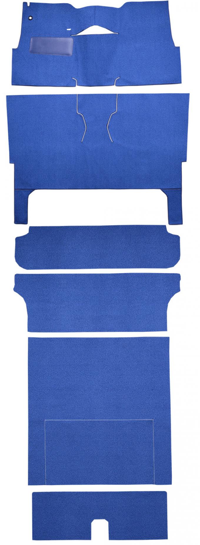 ACC 1957 Chevrolet One-Fifty Series 2DR Wagon Bucket Seat Complete Loop Carpet