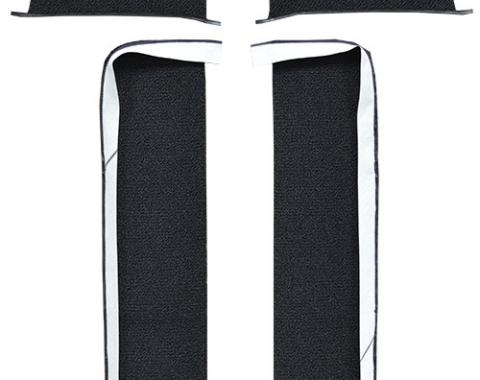 ACC 1964 Chevrolet Bel Air Door & Kick Panel Inserts without Air 2DR Loop Carpet