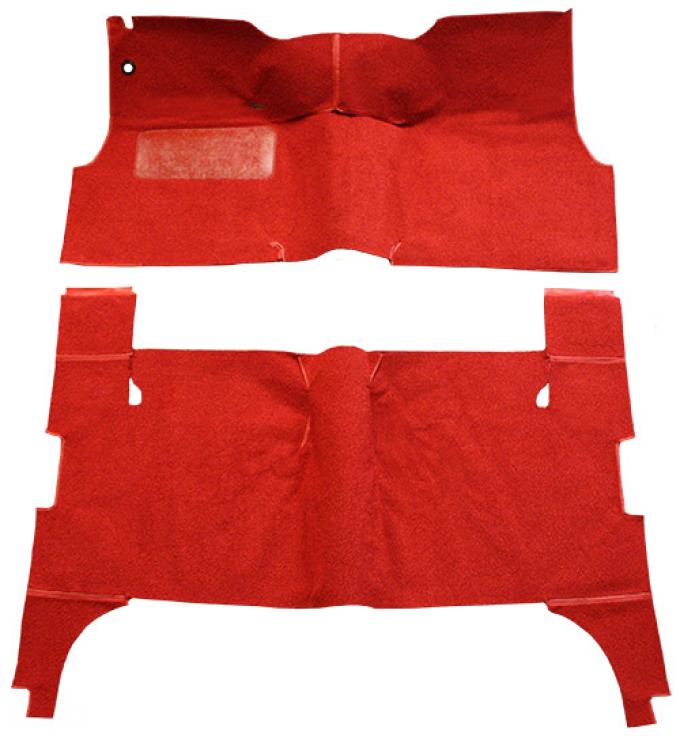 ACC 1955 Chevrolet Bel Air 4DR Sedan Bench Seat Loop Carpet