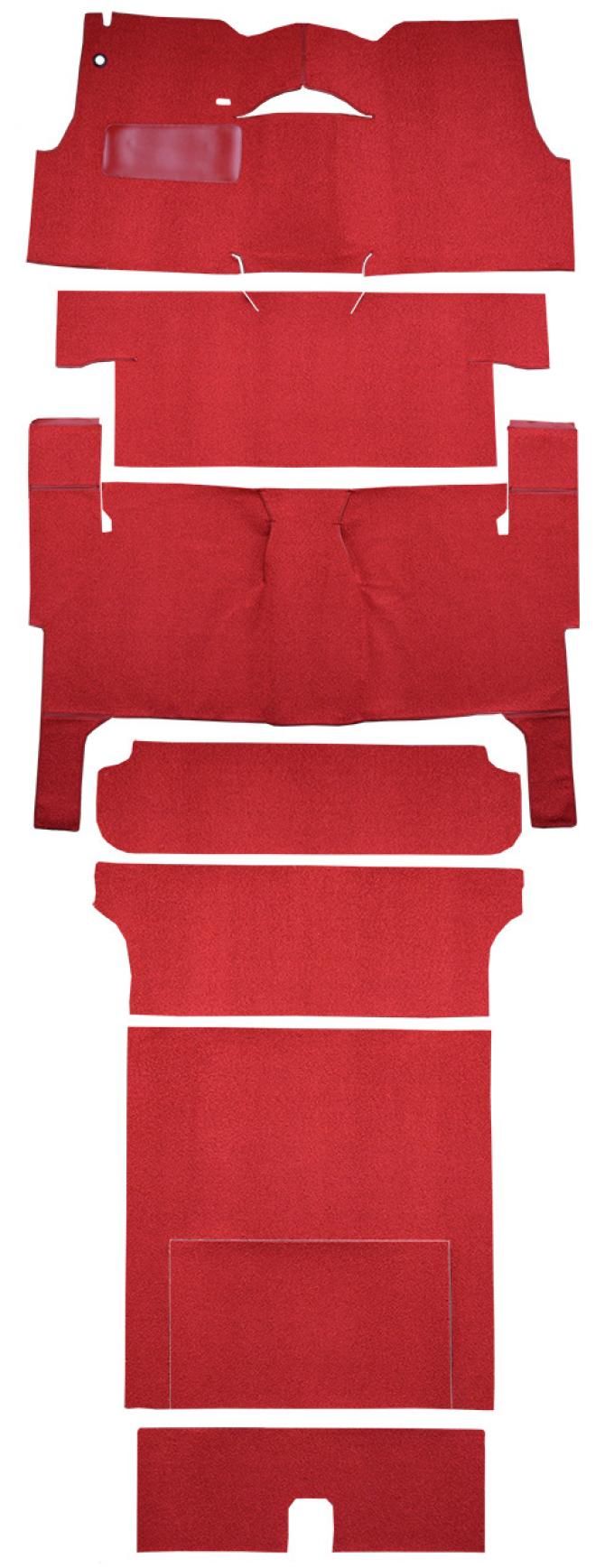ACC 1955 Chevrolet Two-Ten Series 2DR Wagon Bench Seat Complete Loop Carpet