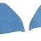 ACC 1960-1963 Chevrolet C10 Pickup Kick Panel Inserts without Cardboard Loop Carpet