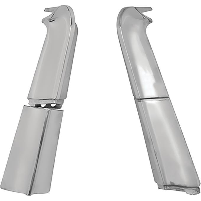 OER 1957 Chevy Bel Air, 150, 210, Vertical Tail Fin Molding Set, 4 Piece Set TF400927