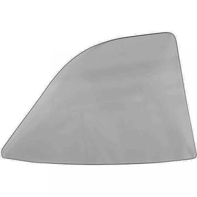 OER 1958 Impala / Full-Size 2-Door Coupe, Quarter Glass, LH/RH, Custom Gray Tinted QG2203Y