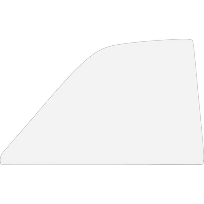 OER 1959-60 Impala, Bonneville, Catalina, Electra, Invicta, Convertible Quarter Glass Window 2 Door, LH or RH, 20", Clear Glass, Each QG2236C