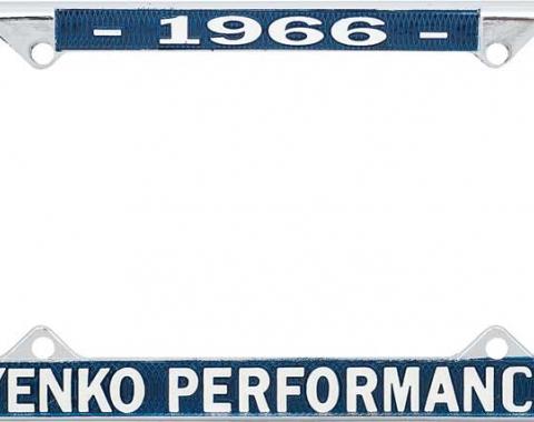 OER 1966 Yenko Performance License Frame YF1966