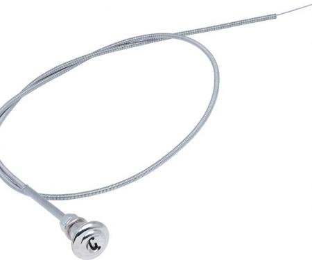 OER 1955-59 Chevrolet/GMC Truck, Choke Cable, With Chrome Knob 559700C