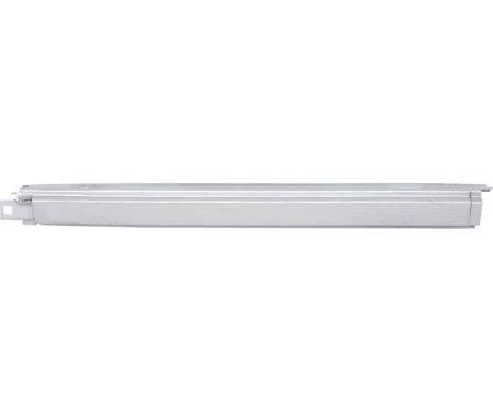 OER 1957 Bel Air, 150, 210, Outer Rocker Panel, 2 Door, Drivers Side, Weld-Thru Coated, Factory Correct RD572203