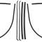 OER 1947-50 Chevrolet, GMC Pickup Truck, Windowfelt Glass Run Set, without Division Bar, RH & LH, 6 Piece Set CR1055