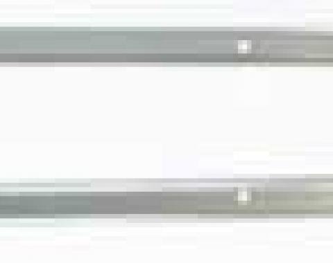 OER 1954-59 Chevrolet, GMC, Bed Angle Strips, 1/2, 3/4 Ton, Short Bed, Stepside, Raw Steel, Paintable 110114