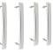 1985-88, Chevy Pickup, Blazer, Suburban, Vertical Grill Moldings, Upper & Lower, LH & RH Sides, 4 Piece Set