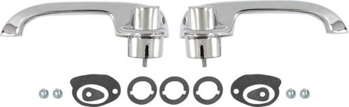 OER 1956-57 Chevrolet 4-Door Hardtop - Front Or Rear Outer Door Handle Set TF400414A