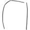 1973-80 Chevrolet, GMC Pickup, Blazer, Jimmy, Suburban, Door Glass Run Weatherstrip, with Division Bar Felt, RH Passenger Side