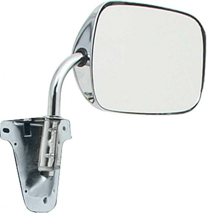 OER 1973-91 Chevrolet, GMC Truck, Outer Door Mirror, Stainless Steel, LH or RH T51000