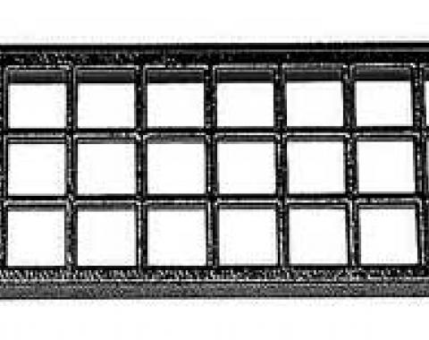 OER 1981-91 Chevrolet/GMC C/K, R/V, Dashpad Defrost Vent Grill, ABS, Each 14042806