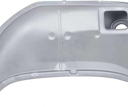OER 1963 Impala, Inner and Outer Rear Wheelhouse, Coupe, Silver Weld Thru Coated, Drivers Side B17045W